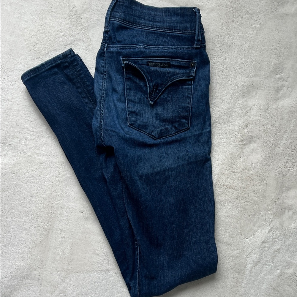 Dark Blue Denim Jeans